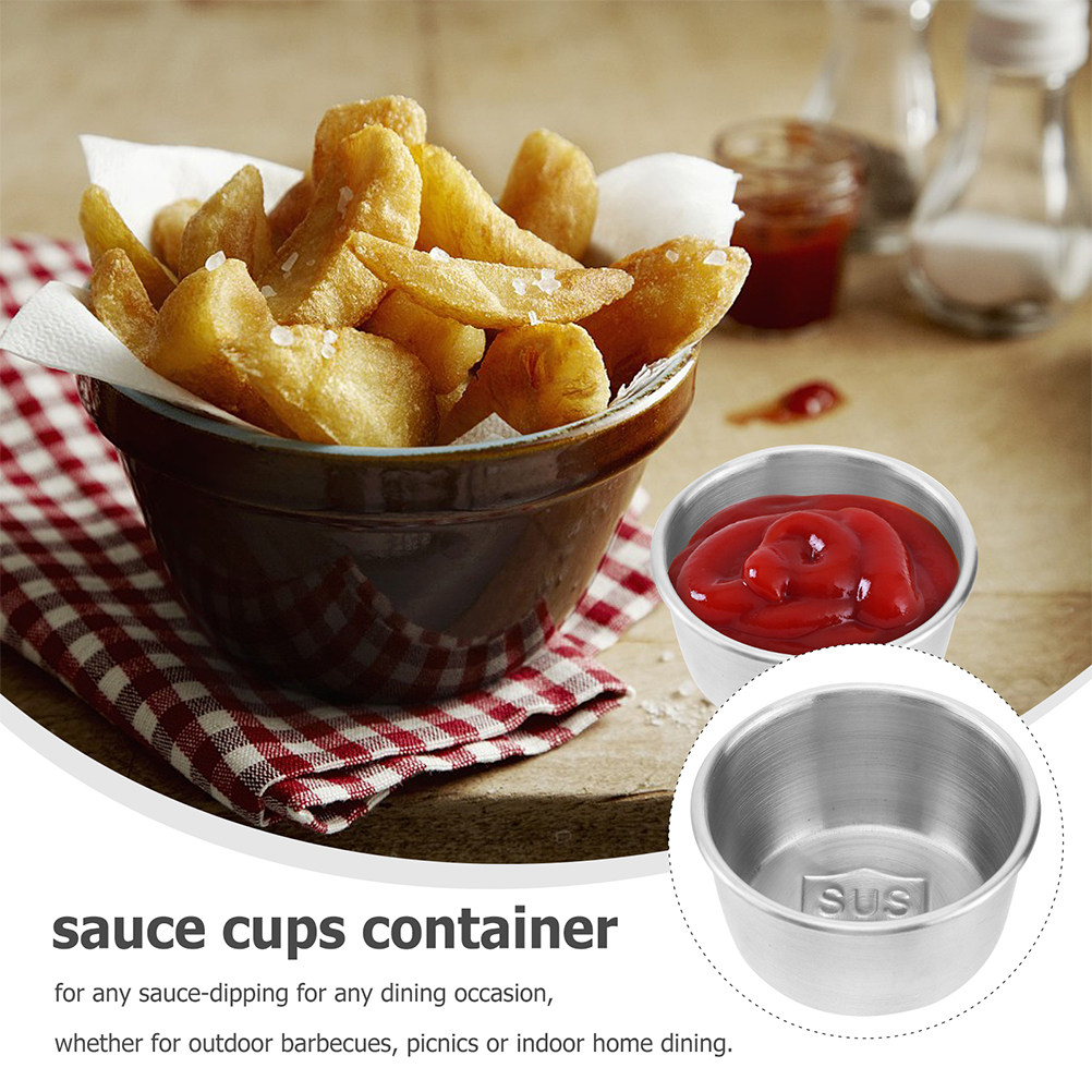4 pezzi di coppette per salse  - Sauce Dipping Cup recensione e prezzo